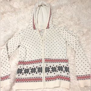 GYMBOREE GIRLS SIZE 7 ZIPPERED FRONT CARDIGAN